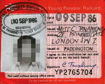 16–25 Railcard